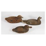 Homemade Wood Ducks & Liquor Bottle Lamps
