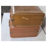 Vintage Suitcases - 1 is Marco Polo Brand Vintage Suitcases - 1 is Marco Polo Brand