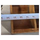Lot of Vintage Wooden Boxes and Organizers Lot of Vintage Wooden Boxes and Organizers