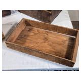 Wooden Boxes and Handled Tray Wooden Boxes and Handled Tray
