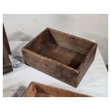 Wooden Boxes and Handled Tray Wooden Boxes and Handled Tray