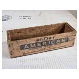 Vintage Mel-O-Bit American Cheese Wooden Box and Other Wooden Box Vintage Mel-O-Bit American Cheese Wooden Box and Other Wooden Box