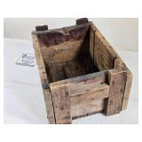 Wooden Ammo Crate for .30 Cal Bandoleers Wooden Ammo Crate for .30 Cal Bandoleers