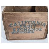 California Fruit Exchange, United States of America Wooden Crate once held "Camel Mountain Pears" from Placer County California Fruit Exchange, United States of America Wooden Crate once held "Camel Mountain Pears" from Placer County