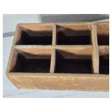 Wooden Organizer Box with Compartments 25" long Wooden Organizer Box with Compartments 25" long