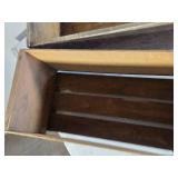 Lot of 2 Vintage Wooden Fruit Crates Lot of 2 Vintage Wooden Fruit Crates