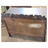 Antique Wooden Dresser with Ornate Carvings approximately 42 inches in length, 19 1/2 inches in width, and 30 inches in height, Antique Wooden Dresser with Ornate Carvings approximately 42 inches in length, 19 1/2 inches in width, and 30 inches in height,