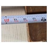 Vintage Wooden and Metal Storage Boxes Vintage Wooden and Metal Storage Boxes
