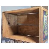 Vintage Wooden Crates VIS Brand West Side Cantaloupes and Jewel Apples Vintage Wooden Crates VIS Brand West Side Cantaloupes and Jewel Apples