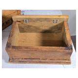 Crown Cork & Seal Co. Wooden Crate Wooden Box with Broken Lid Crown Cork & Seal Co. Wooden Crate Wooden Box with Broken Lid