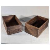 Deerwood Prunes and Iris Apricots Vintage Wooden Crates Deerwood Prunes and Iris Apricots Vintage Wooden Crates