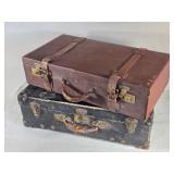 Lot of 2 Vintage Suitcases Lot of 2 Vintage Suitcases