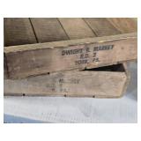 Vintage Dwight R. Markey  from York, PA Wooden Produce Trays approximately 21 1/2 inches in length, 14 3/4 inches in width, and 3 1/4 inches in depth Vintage Dwight R. Markey  from York, PA Wooden Produce Trays approximately 21 1/2 inches in length, 14 3/4 inches in width, and 3 1/4 inches in depth