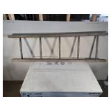 Vintage Decor Wooden Ladder approximately 60 inches in length. Vintage Decor Wooden Ladder approximately 60 inches in length.