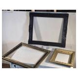 Lot of 3 Ornate Picture Frames Lot of 3 Ornate Picture Frames