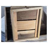 Georgia Crate & Basket Co. Wooden Crate and a Wood Box Georgia Crate & Basket Co. Wooden Crate and a Wood Box