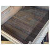 Lot of 3 Wooden Crates approx. 24 1/2" x 23" Lot of 3 Wooden Crates approx. 24 1/2" x 23"