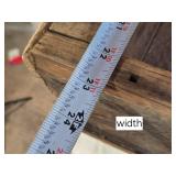 Lot of 3 Wooden Crates approx. 24 1/2" x 23" Lot of 3 Wooden Crates approx. 24 1/2" x 23"