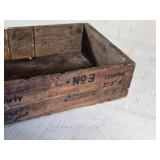Vintage CO-OP Wood Box No. 3 Farm Assortment Bolt Box Vintage CO-OP Wood Box No. 3 Farm Assortment Bolt Box