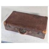 Lot of 2 Vintage Black and Brown Suitcases Lot of 2 Vintage Black and Brown Suitcases