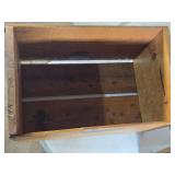 Vintage Wooden Apple Crate with Yakima Fruit Growers Association Label and Other Wooden Box Vintage Wooden Apple Crate with Yakima Fruit Growers Association Label and Other Wooden Box