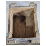 Vintage Wooden Ammo Crate for .30 Caliber Tracer M25 Cartridges Vintage Wooden Ammo Crate for .30 Caliber Tracer M25 Cartridges