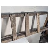 Antique Wooden Ladder approximately 6 feet in length Antique Wooden Ladder approximately 6 feet in length