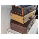 Lot of Three Vintage Suitcases Lot of Three Vintage Suitcases
