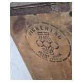 Wooden Crate from Wagner-Langemo Co., located at 418 No. First St. Minneapolis, Minn Wooden Crate from Wagner-Langemo Co., located at 418 No. First St. Minneapolis, Minn