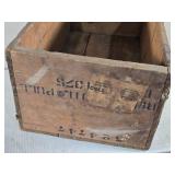 Wooden Crate from Wagner-Langemo Co., located at 418 No. First St. Minneapolis, Minn Wooden Crate from Wagner-Langemo Co., located at 418 No. First St. Minneapolis, Minn