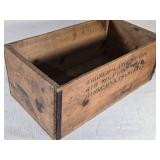 Wooden Crate from Wagner-Langemo Co., located at 418 No. First St. Minneapolis, Minn Wooden Crate from Wagner-Langemo Co., located at 418 No. First St. Minneapolis, Minn