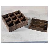 Wooden Storage Organizer with Dividers Wooden Storage Organizer with Dividers