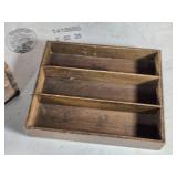 Wooden Storage Organizer with Dividers Wooden Storage Organizer with Dividers