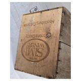 Simi Winery Wooden Crate Simi Winery Wooden Crate