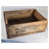 The J.R. Watkins Company from Winona, Minnesota, U.S.A Vintage Wooden Crate approx. 26" Long The J.R. Watkins Company from Winona, Minnesota, U.S.A Vintage Wooden Crate approx. 26" Long