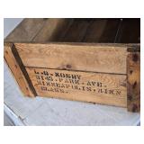 The J.R. Watkins Company from Winona, Minnesota, U.S.A Vintage Wooden Crate approx. 26" Long The J.R. Watkins Company from Winona, Minnesota, U.S.A Vintage Wooden Crate approx. 26" Long