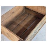 The J.R. Watkins Company from Winona, Minnesota, U.S.A Vintage Wooden Crate approx. 26" Long The J.R. Watkins Company from Winona, Minnesota, U.S.A Vintage Wooden Crate approx. 26" Long