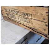 The J.R. Watkins Company from Winona, Minnesota, U.S.A Vintage Wooden Crate approx. 26" Long The J.R. Watkins Company from Winona, Minnesota, U.S.A Vintage Wooden Crate approx. 26" Long