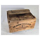 The Arrow H&H Electric Co Wooden Crate approximately 17 1/2 inches in length. The Arrow H&H Electric Co Wooden Crate approximately 17 1/2 inches in length.
