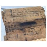 The Arrow H&H Electric Co Wooden Crate approximately 17 1/2 inches in length. The Arrow H&H Electric Co Wooden Crate approximately 17 1/2 inches in length.