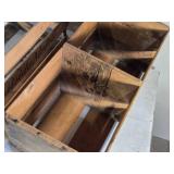 Lot of 2 Vintage Wooden Fruit Crates Lot of 2 Vintage Wooden Fruit Crates