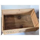 Vintage Wooden Crates Including Blue Star Pears and Chateau De Sales Vintage Wooden Crates Including Blue Star Pears and Chateau De Sales