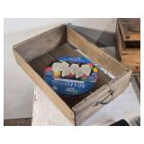 Assorted Vintage Books, Wooden Boxes, and Picture Frames Assorted Vintage Books, Wooden Boxes, and Picture Frames
