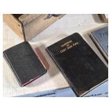 Assorted Vintage Books, Wooden Boxes, and Picture Frames Assorted Vintage Books, Wooden Boxes, and Picture Frames