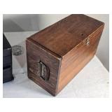 Community Silverplate Flatware Case and Wooden Box Community Silverplate Flatware Case and Wooden Box