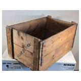 Kohler Wooden Crate and Motorcycle with Sidecar and Helmets Kohler Wooden Crate and Motorcycle with Sidecar and Helmets