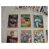 Lot of Minnesota Twins Baseball Cards Featuring Players Like Kent Hrbek and Kirby Puckett Lot of Minnesota Twins Baseball Cards Featuring Players Like Kent Hrbek and Kirby Puckett