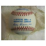 Harmon Killebrew Auto on Rawlings Official American League Baseball Harmon Killebrew Auto on Rawlings Official American League Baseball