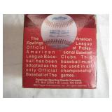 Harmon Killebrew Auto on Rawlings Official American League Baseball Harmon Killebrew Auto on Rawlings Official American League Baseball