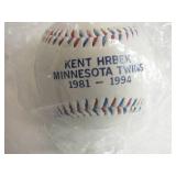 Kent Hrbek Minnesota Twins Facsimile Signature Baseball Heartland Chevy Dealers Kent Hrbek Minnesota Twins Facsimile Signature Baseball Heartland Chevy Dealers